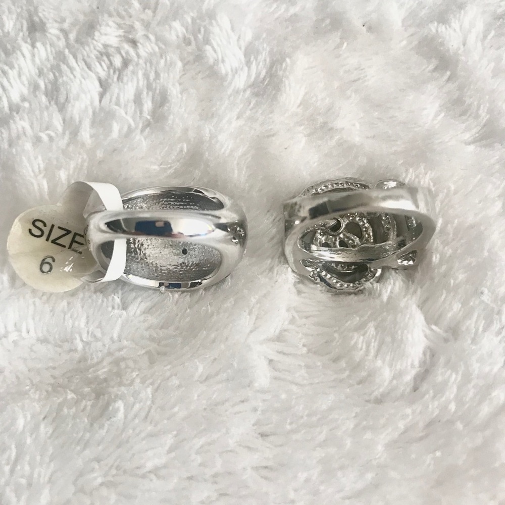 💥Adjustable Crystal Ring Bundle - Picture 4 of 4
